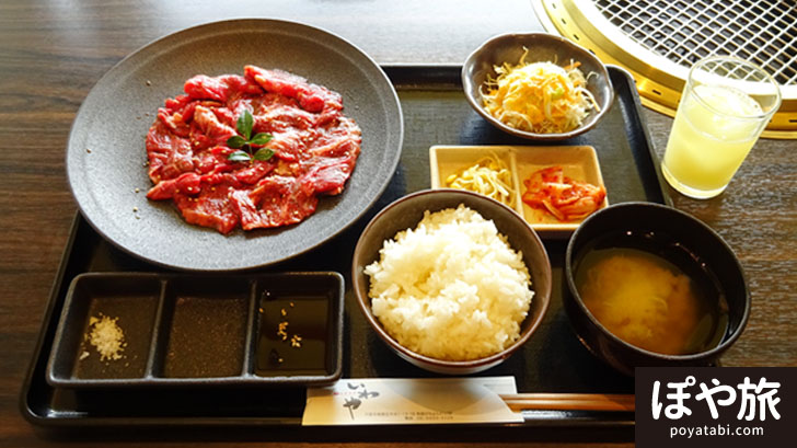 焼肉ランチ 焼肉美食亭いわや 落ち着いた空間でリーズナブルに焼き肉を食べる ぽや旅 Poyatabi