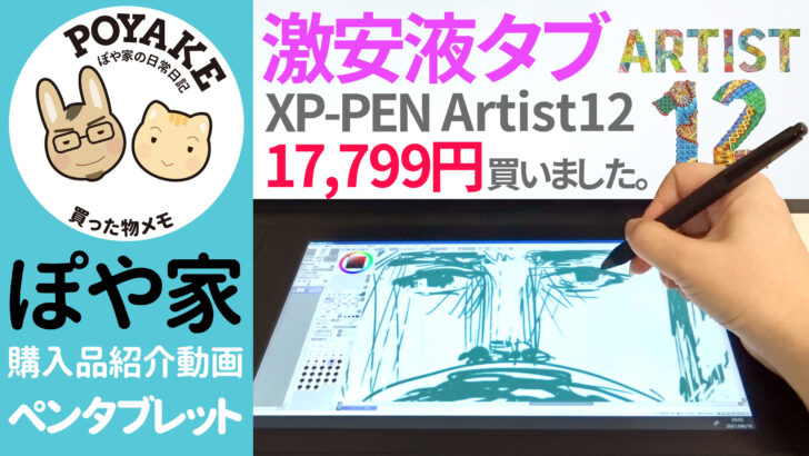 買ったものメモ 液晶ペンタブレット Xp Pen Artist12 Ipsディスプレイ エクスプレスキー6個 ぽや旅 接続に別ケーブルの購入が必用でした ぽや旅 Poyatabi